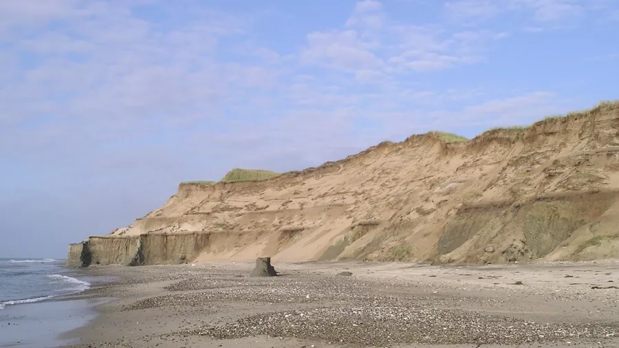 Den flotte kystklint ved Lodbjerg. Foto: Nationalpark Thy.