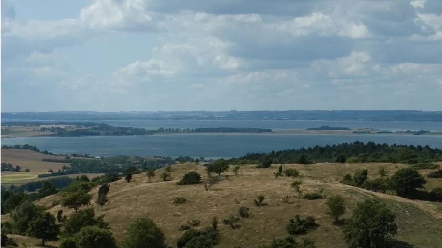 Gå på opdagelse i det vilde landskab i nationalparken. Foto: Nationalpark Mols Bjerge.