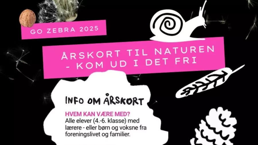 Årskort til naturen - kom med ud i det fri