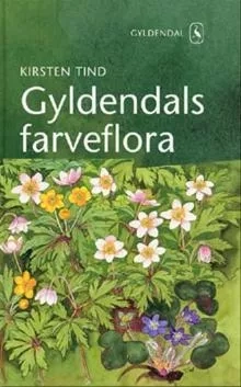 Forsiden af "Gyldendals farveflora".