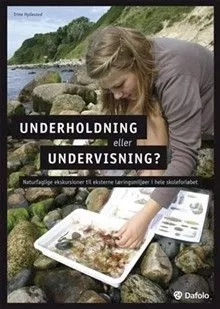 Forside af bogen "Underholdning eller undervisning". Forside af bogen "Underholdning eller undervisning".