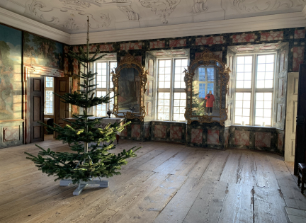 Juletræ på Selsø Slot
