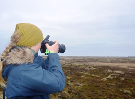 Tag kameraet med ud i naturen, og lær at tage nogle gode fotos. Foto: Nationalpark Thy