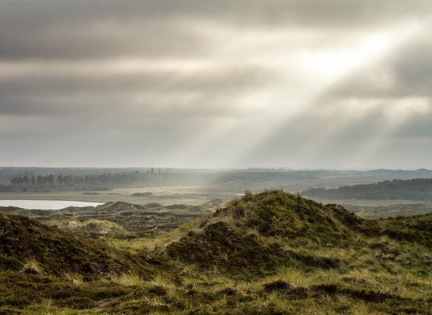 Isbjerg og Nors Bagsø. Foto: Nationalpark Thy.