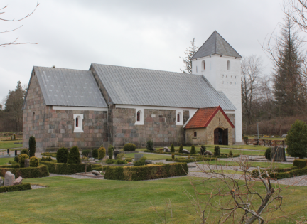 Tved Kirke. Foto: Nationalpark Thy.