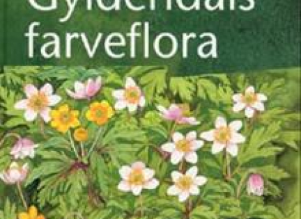 Forsiden af "Gyldendals farveflora".